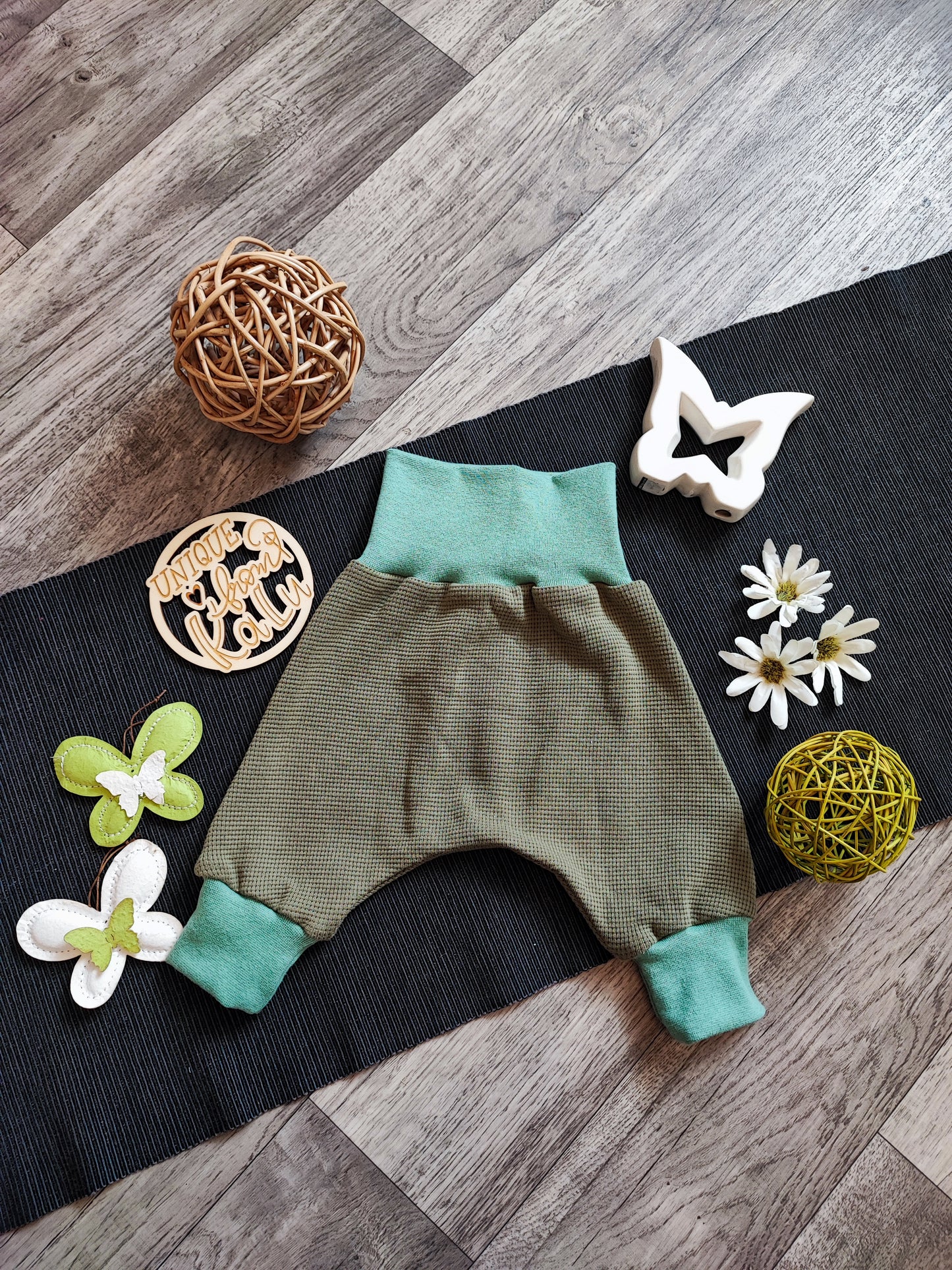 Pumphose aus Waffeljersey ab Gr. 44