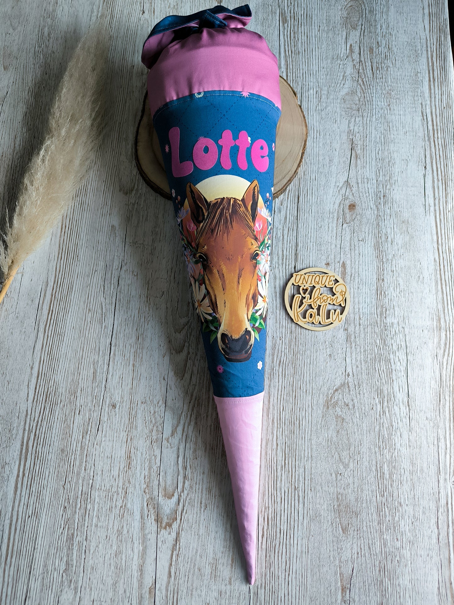 Individuelle Schultüte aus einem Panel passend zum Schulranzen