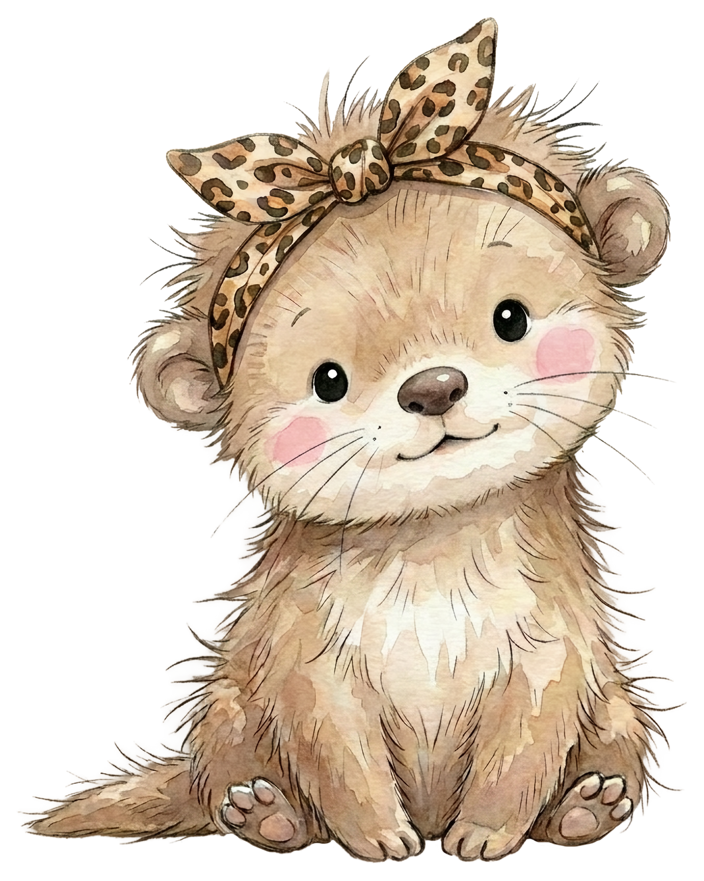 Ottermädchen mit Leohaarband