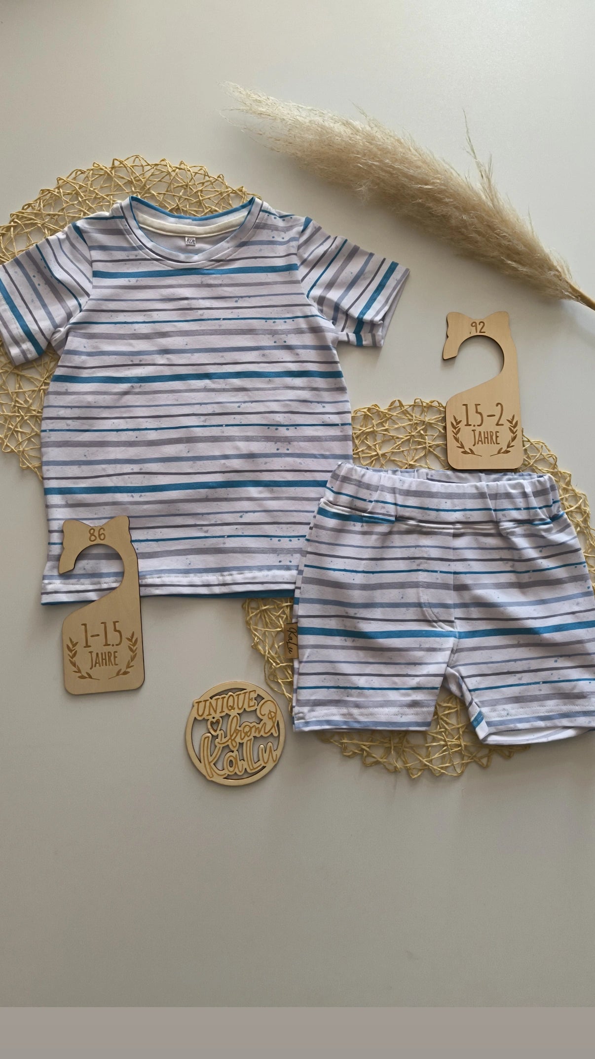 Set T-Shirt und kurze Hose gr 86/92