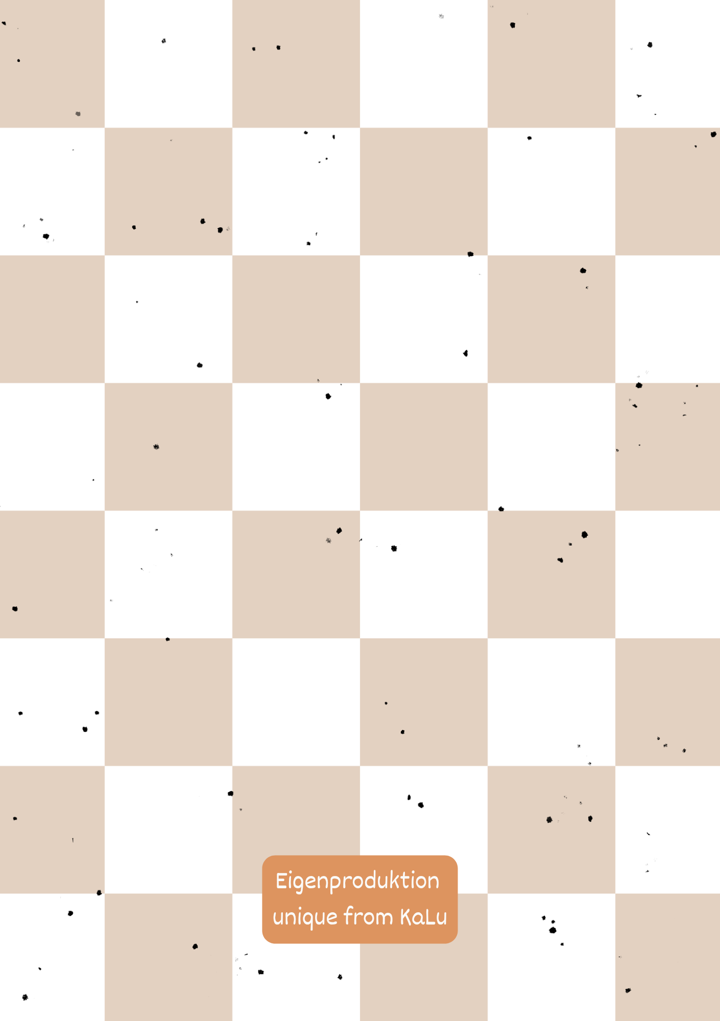 Gans_Denis auf beige Schachbrett Kombi