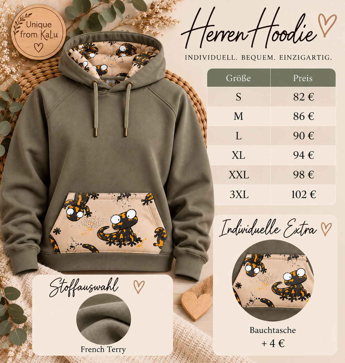 Herren Hoodie