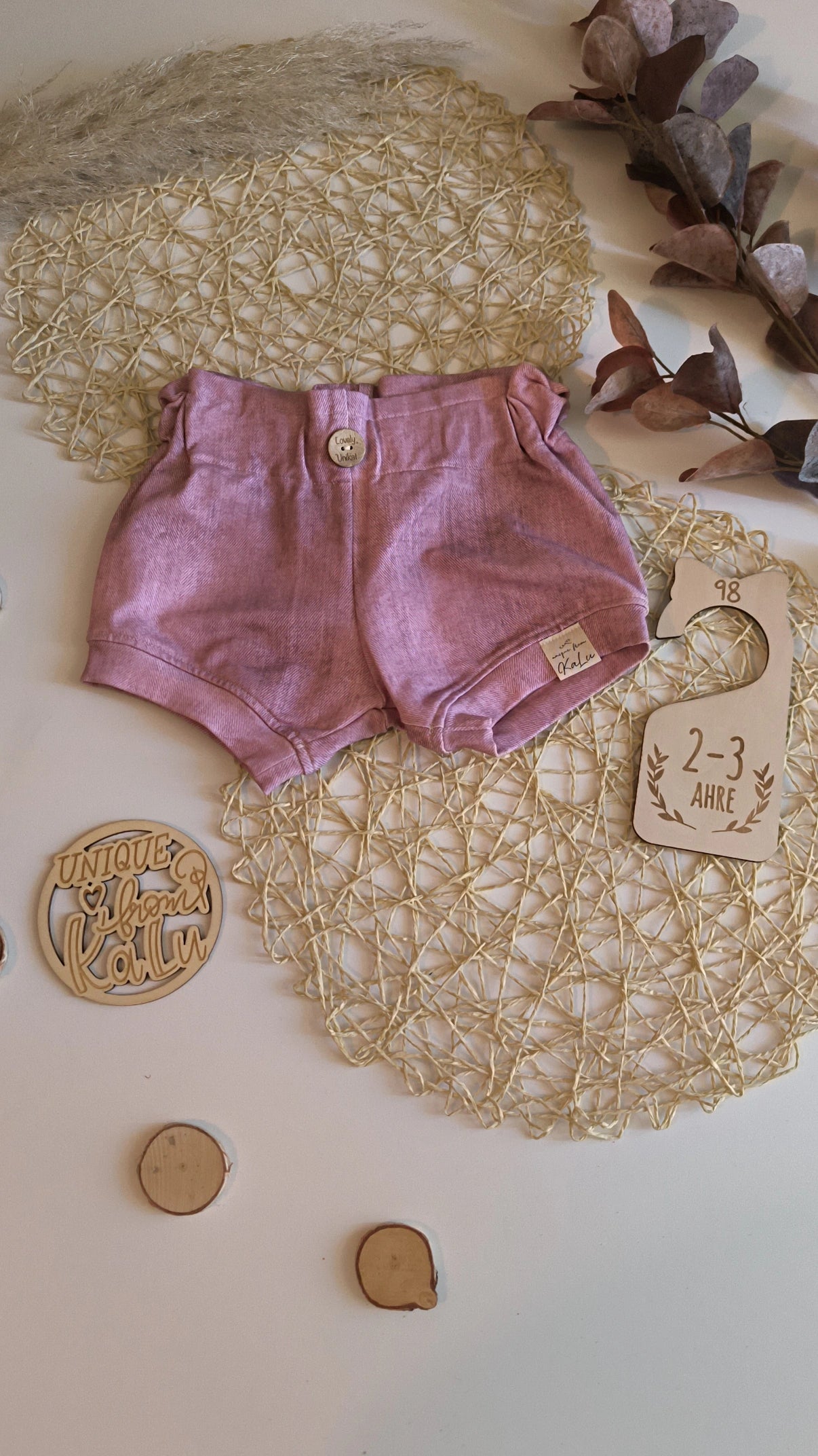 Sunny Shorts mit Knopf gr. 98