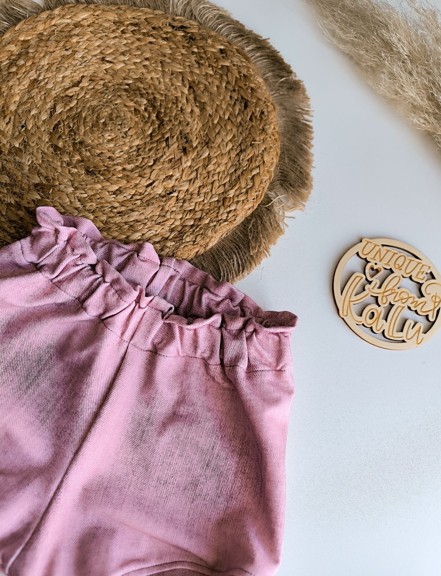 Kurze Mädchen Hose aus French Terry ab gr. 56 - 140