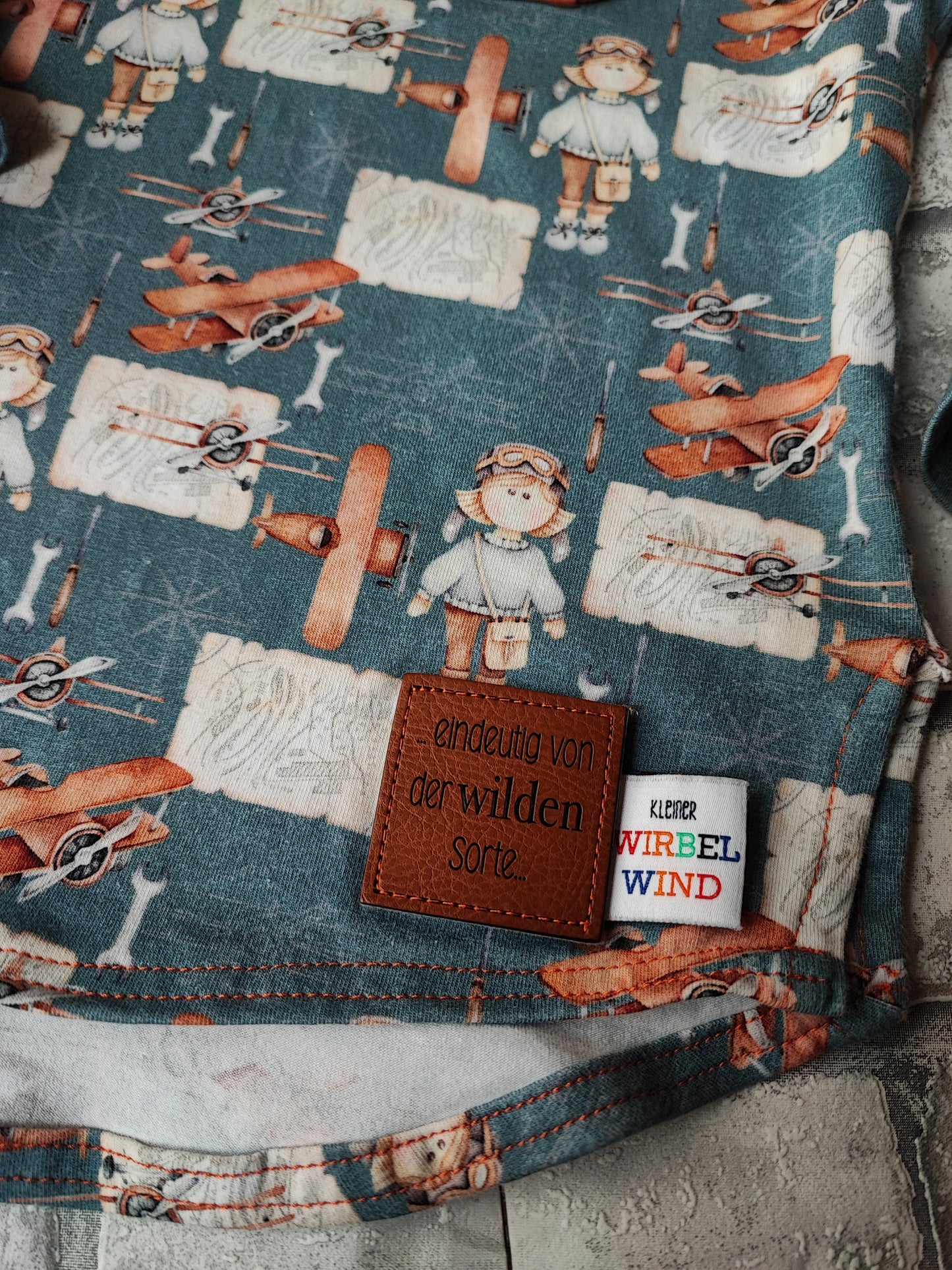 Longsleeve mit Kapuze ab Gr. 74