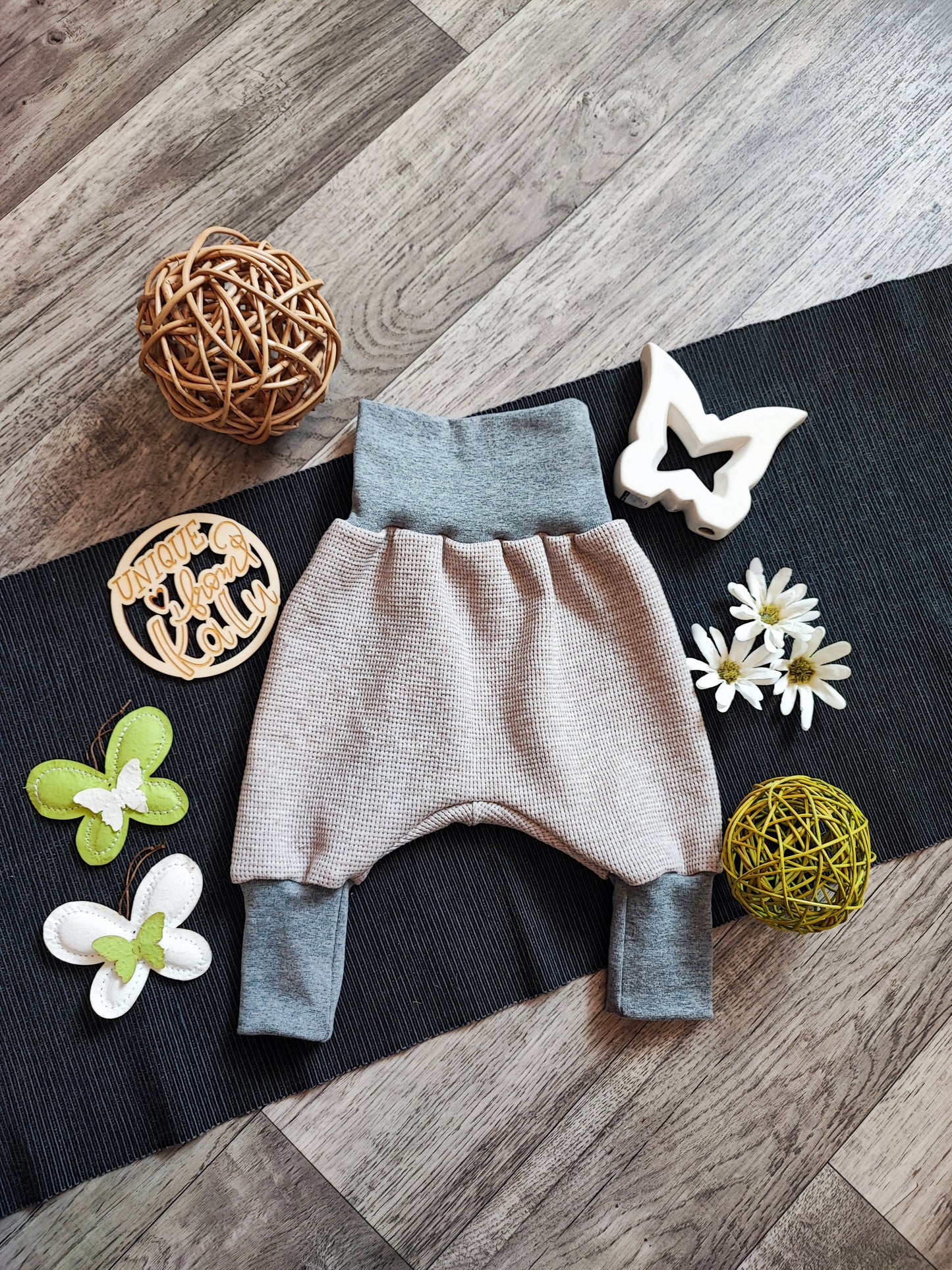 Pumphose aus Waffeljersey ab Gr. 44