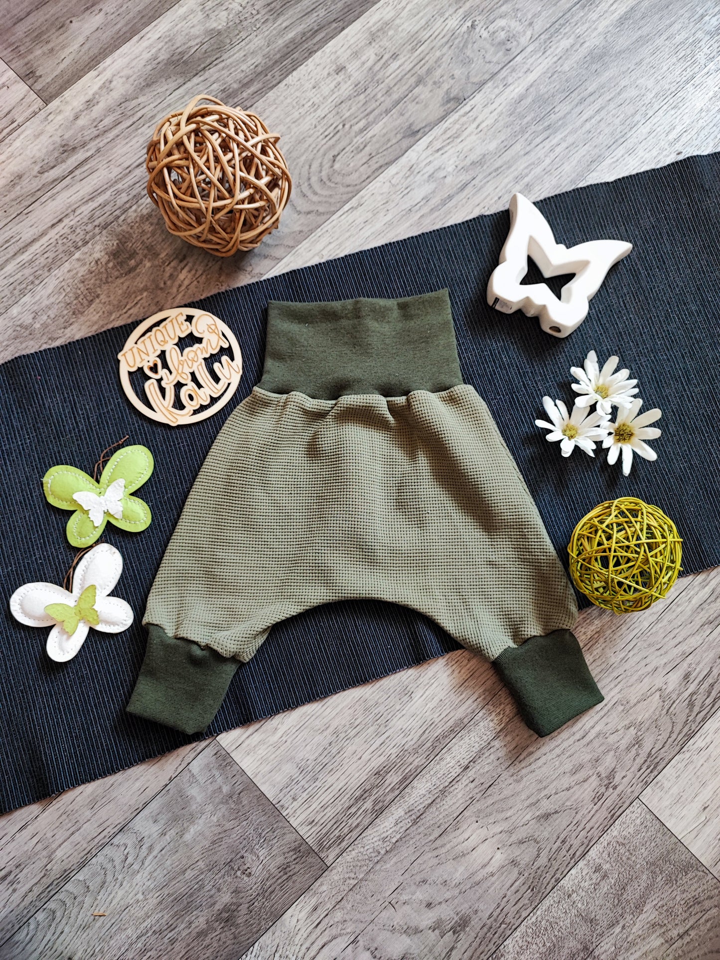 Pumphose aus Waffeljersey ab Gr. 44