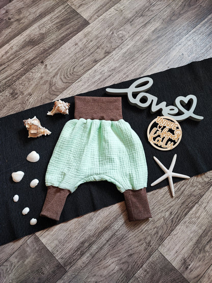 Musselin Pumphose ab Gr. 44