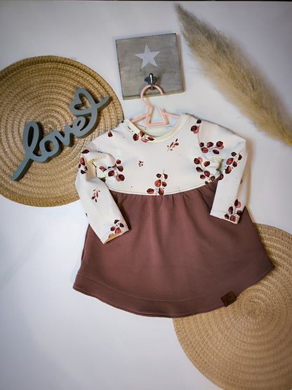 Tunika / Kleid in schlicht ab Gr. 62 - 116