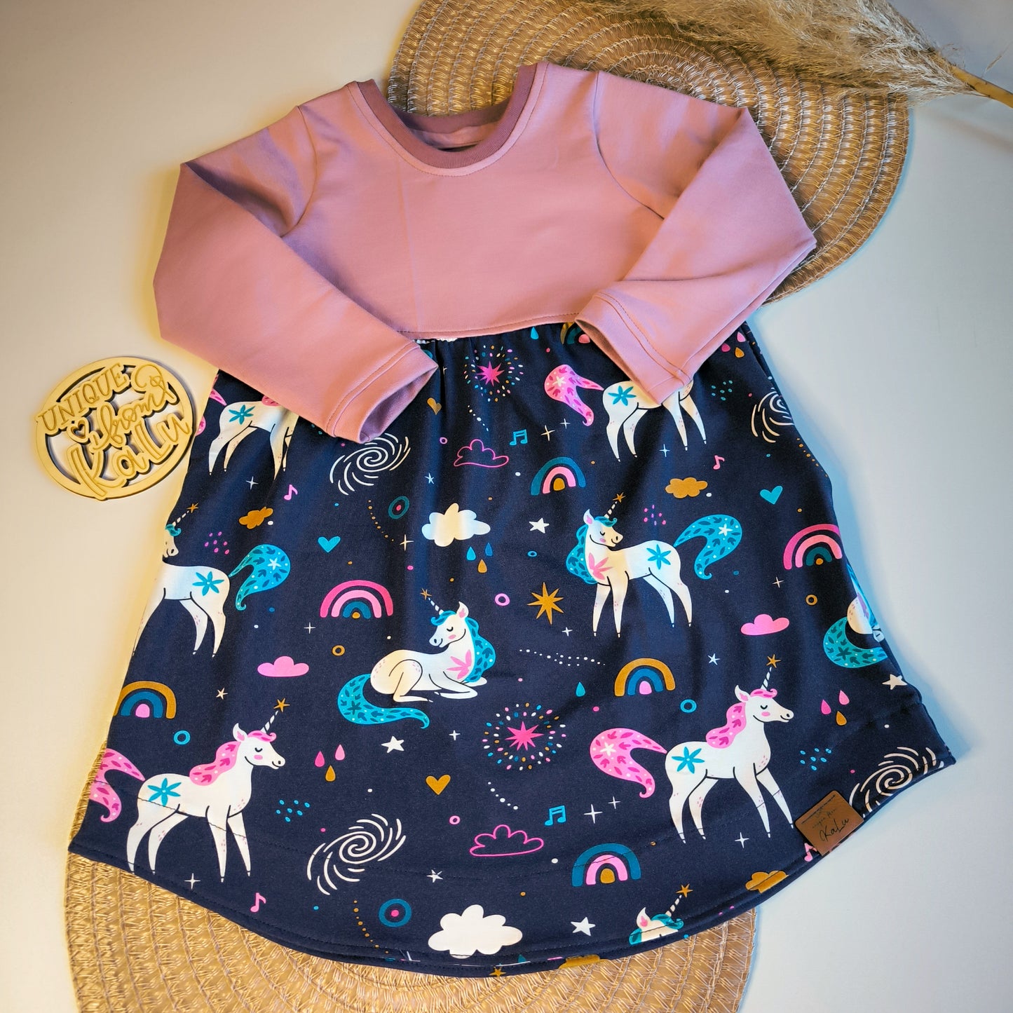 Tunika / Kleid mit Motivstoff ab Gr. 62 - 116