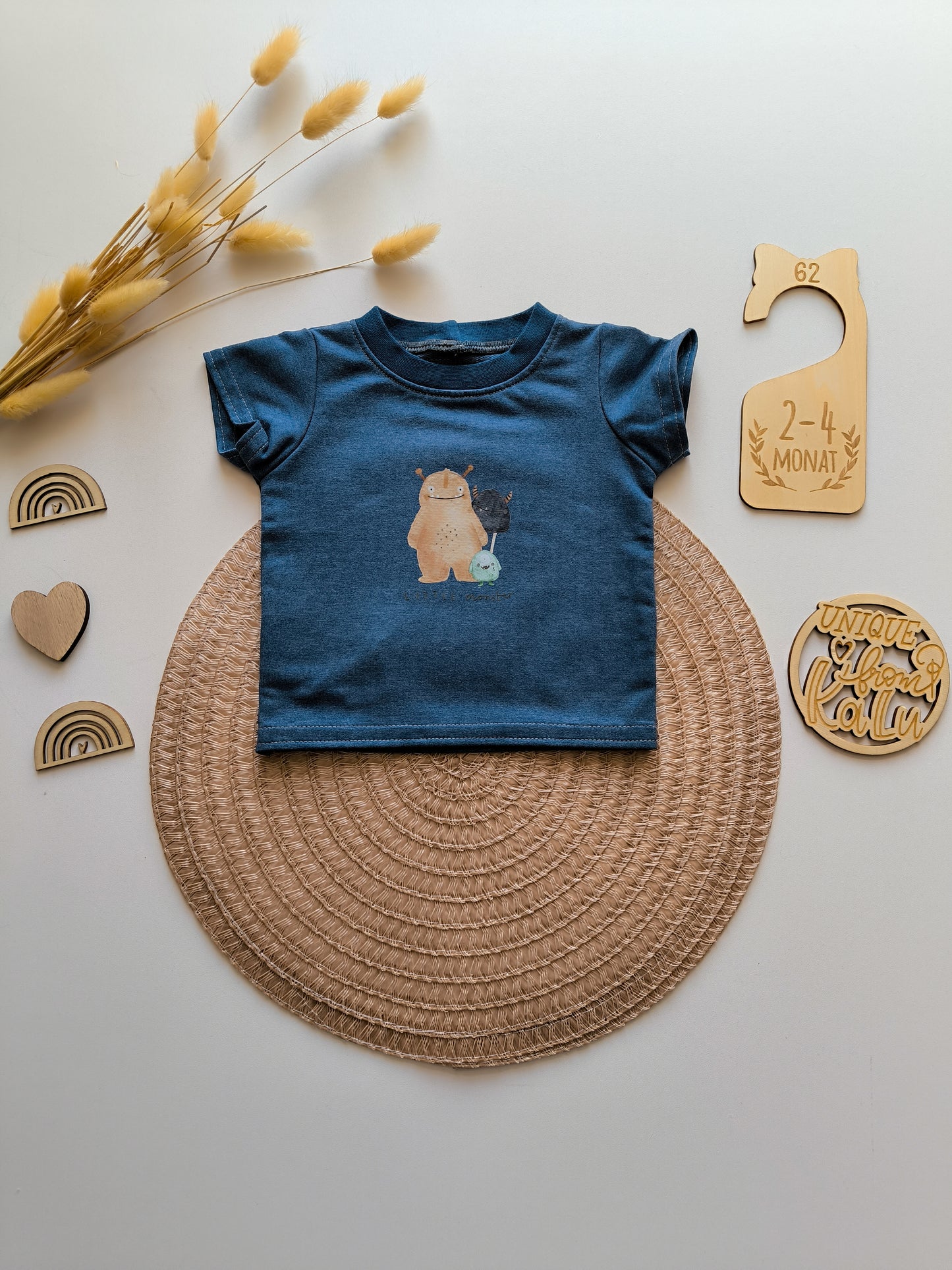 Kurzarm T- Shirt Little Monster