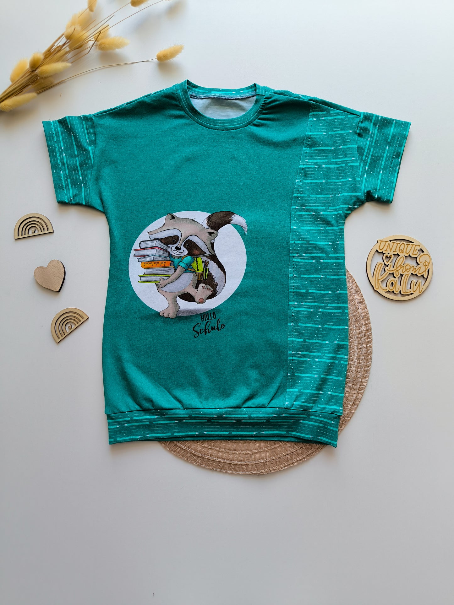 Kurzarm T- Shirt zum Schulanfang