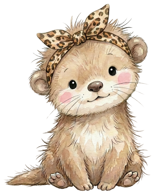 Ottermädchen mit Leohaarband
