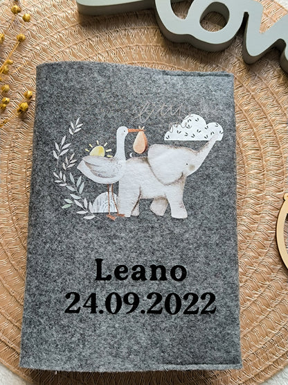 Personalisierte U - Hefthülle / Mutterpass