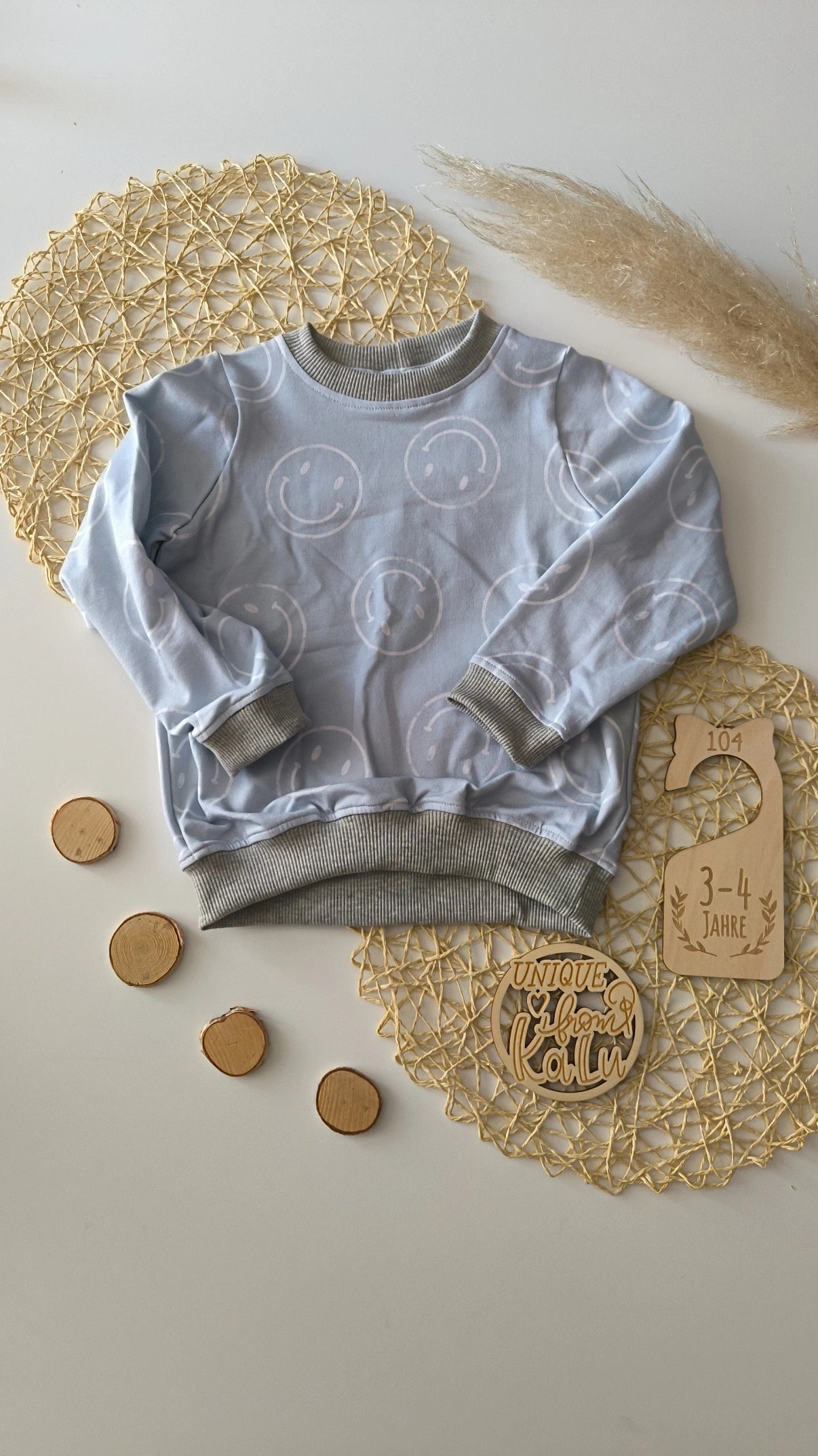 Sweater mit Smiley gr.104