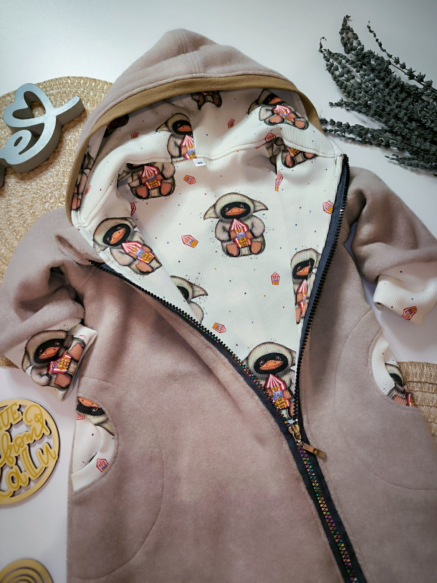 Fleece Overall ab Gr. 56