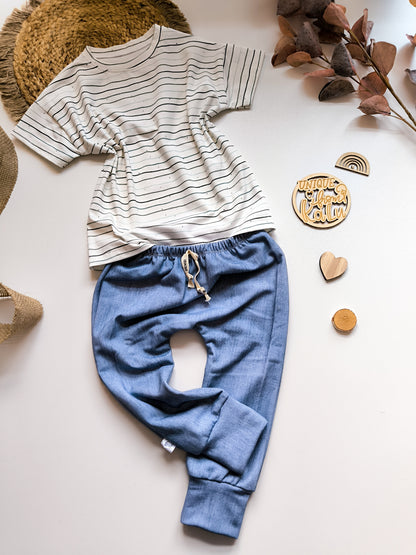 Set Comfort Pants und T - Shirt ab Gr. 80 - 140