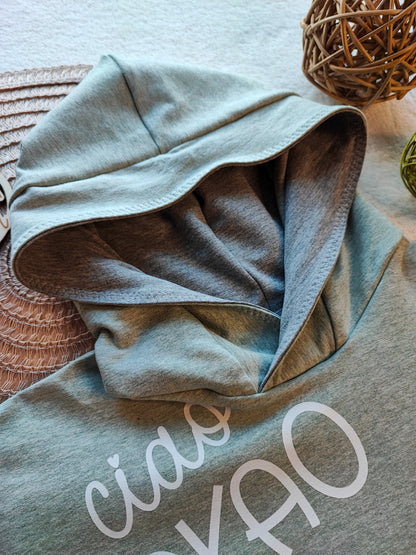 Hoodie mit Kapuze und Bauchtasche ab Gr. 74