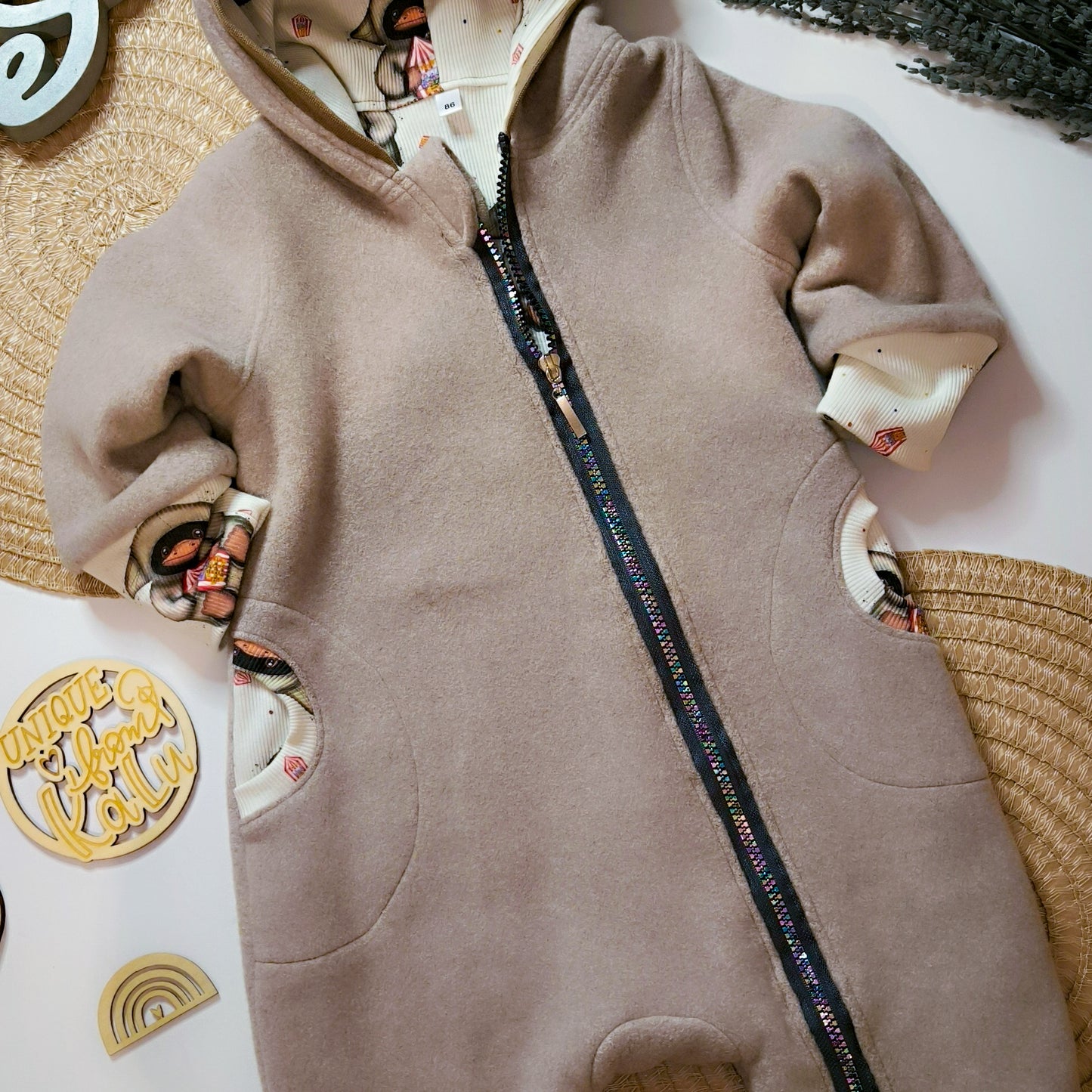 Fleece Overall ab Gr. 56