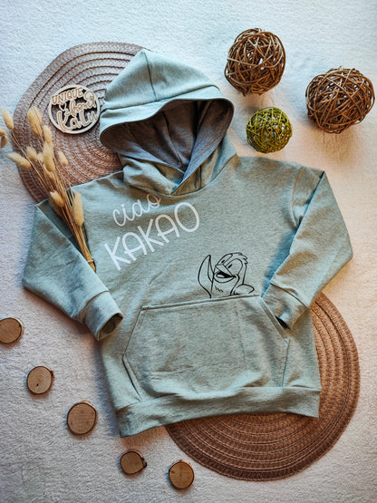 Hoodie mit Kapuze und Bauchtasche ab Gr. 74