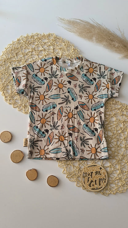 T-Shirt im Surfer Design gr.98
