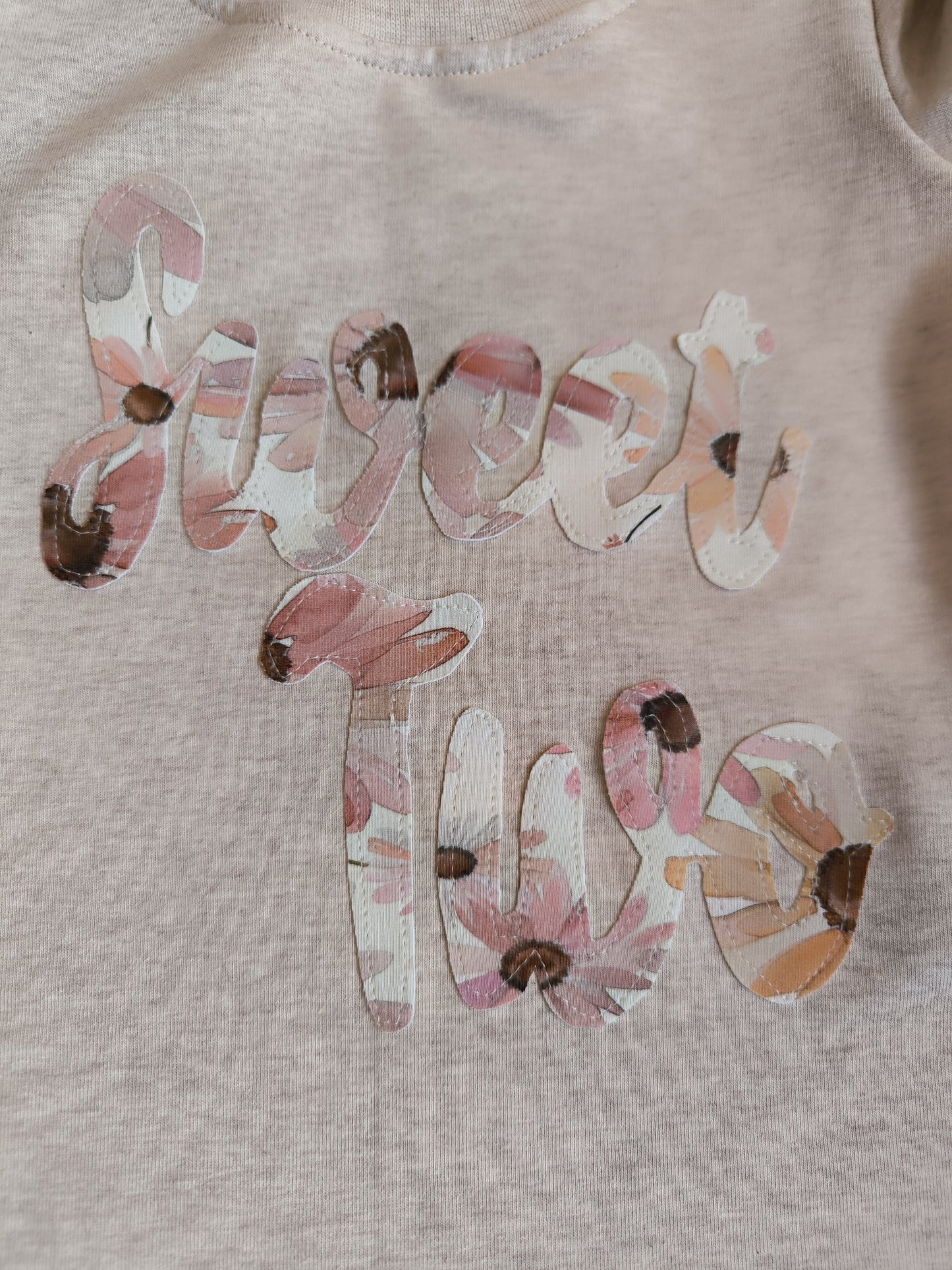 Geburtstagsshirt mit Applikation ab gr. 56 - 140