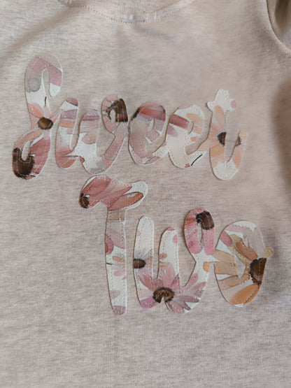 Geburtstagsshirt mit Applikation ab gr. 56 - 140