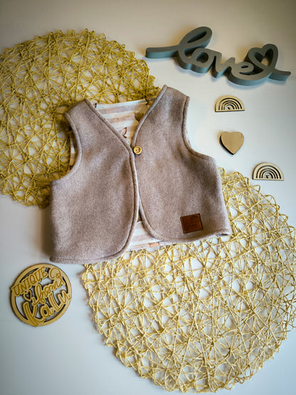 Weste zum wenden ab Gr. 74