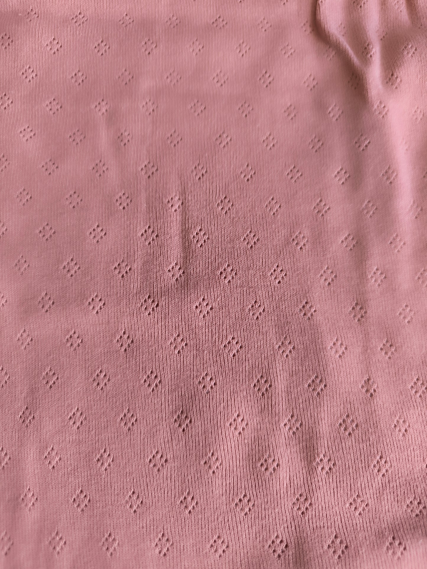 Jersey lochstrick Jersey Rosa