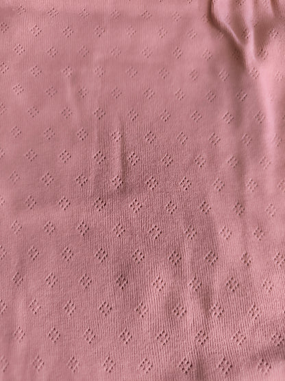 Jersey lochstrick Jersey Rosa