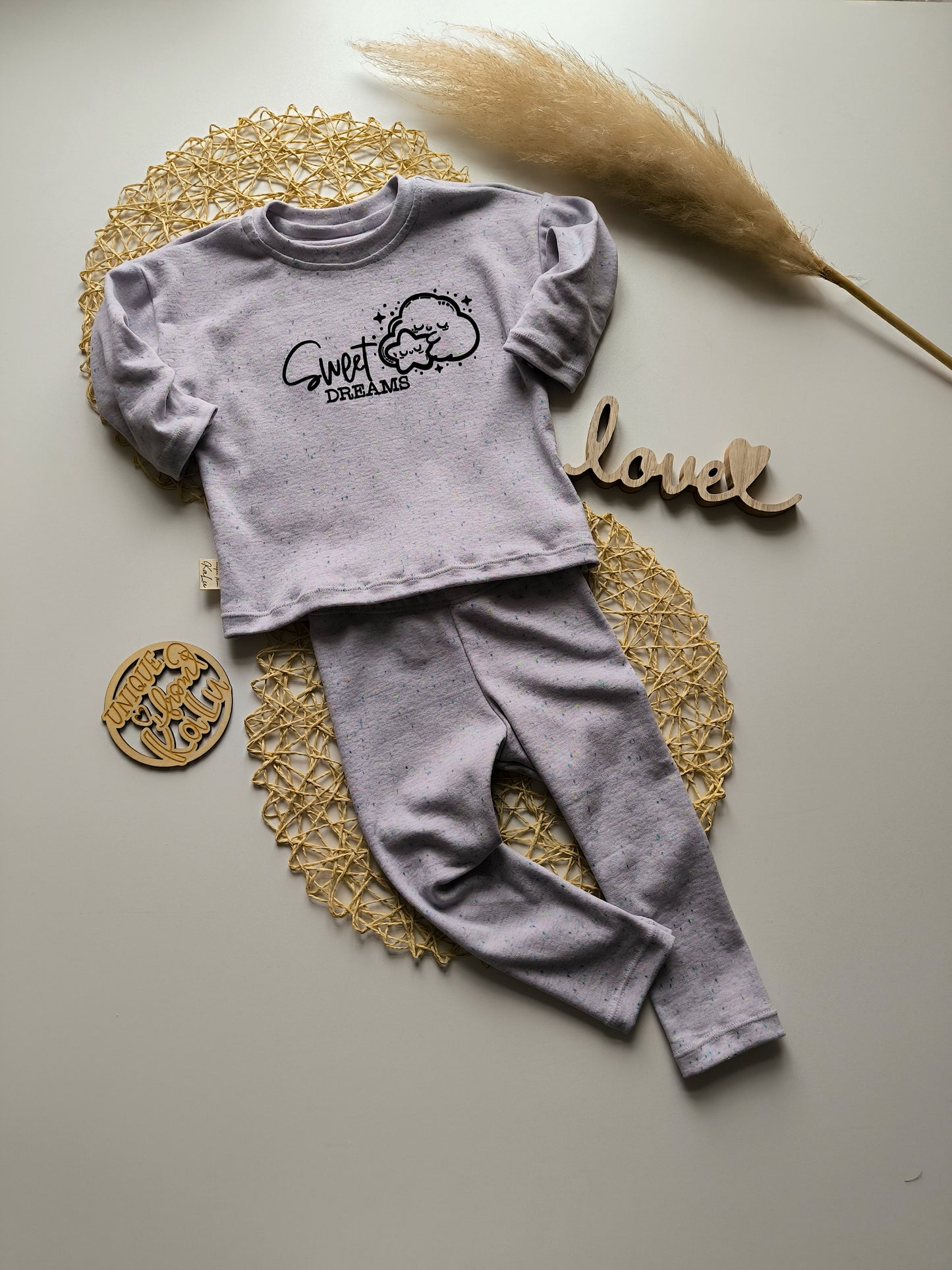 Set Longsleeve mit Leggings mit Plott ab Gr. 62