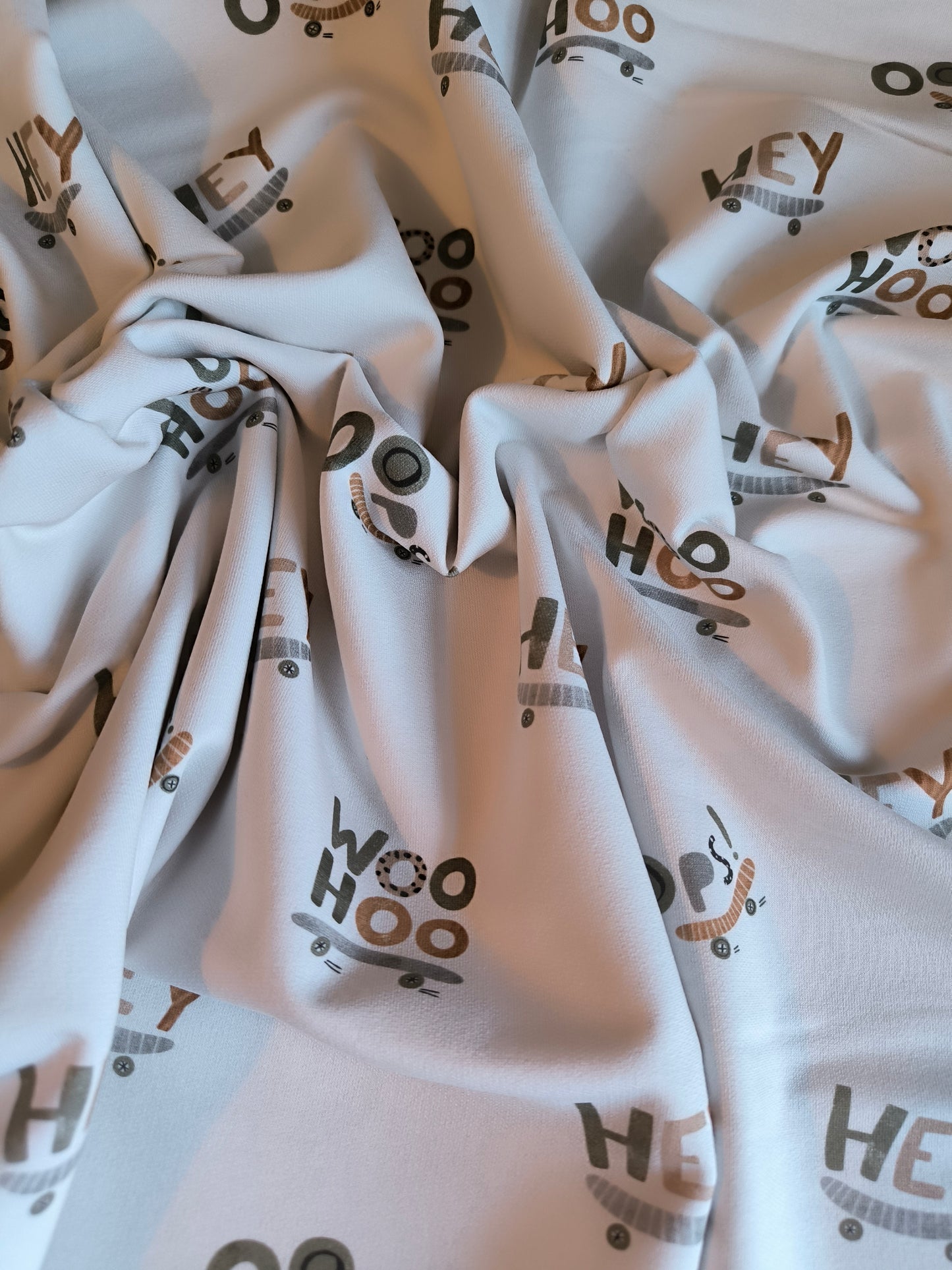 French Terry Hey Woo Hoo