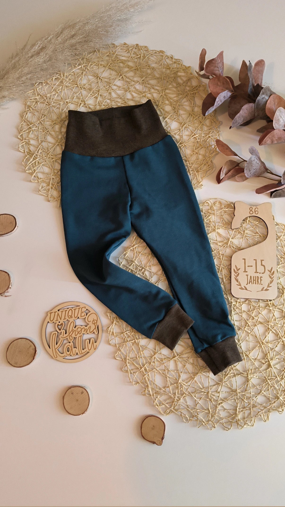 Leggings mit Bündchen gr 86
