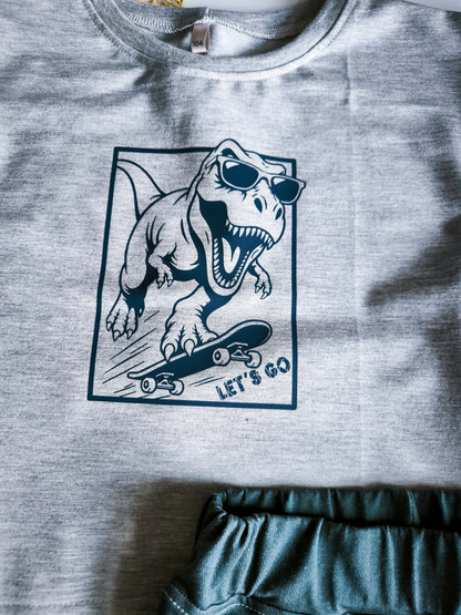 Dino Shirt mit Shorts gr. 56-140