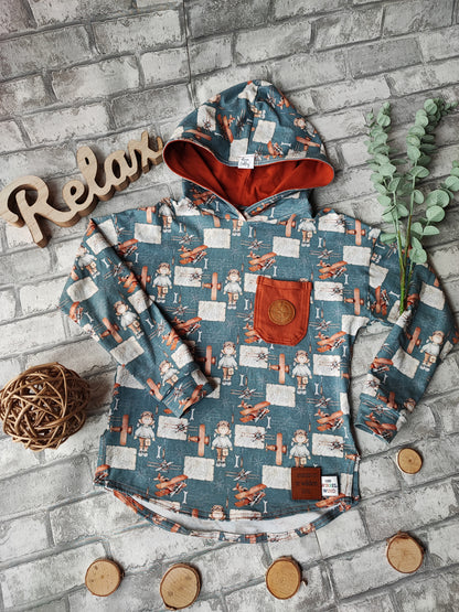 Longsleeve mit Kapuze ab Gr. 74