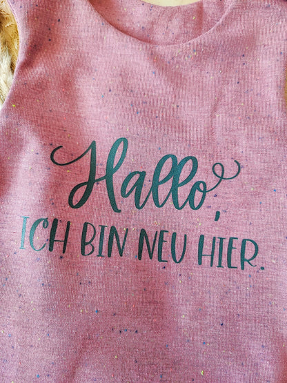 Strampler mit Bügelbild oder Plott ab Gr. 50