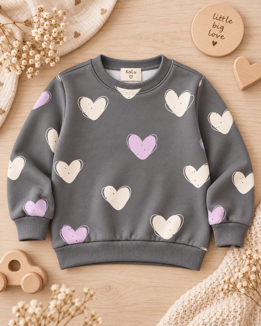 Herze beige / rosa