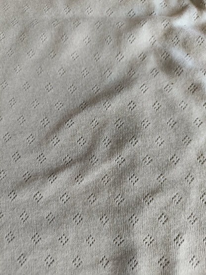 Jersey lochstrick Jersey minte