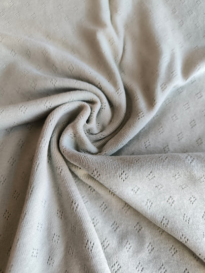 Jersey lochstrick Jersey minte