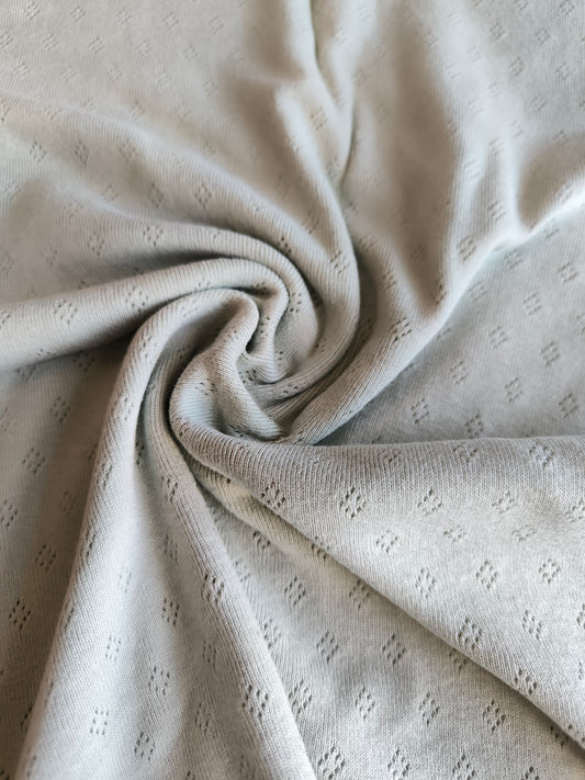 Jersey lochstrick Jersey minte