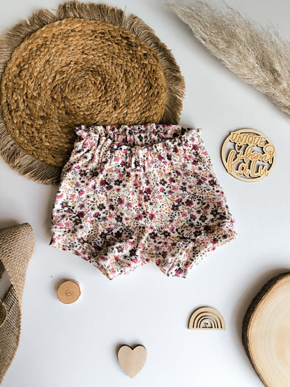 Kurze Mädchen Hose aus Rib Jersey ab gr. 56 - 140