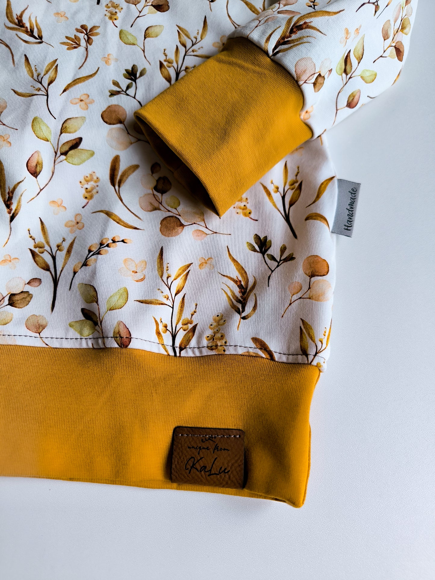 Sweater aus Jersey mit passendem Haarband ab Gr. 56 - 146