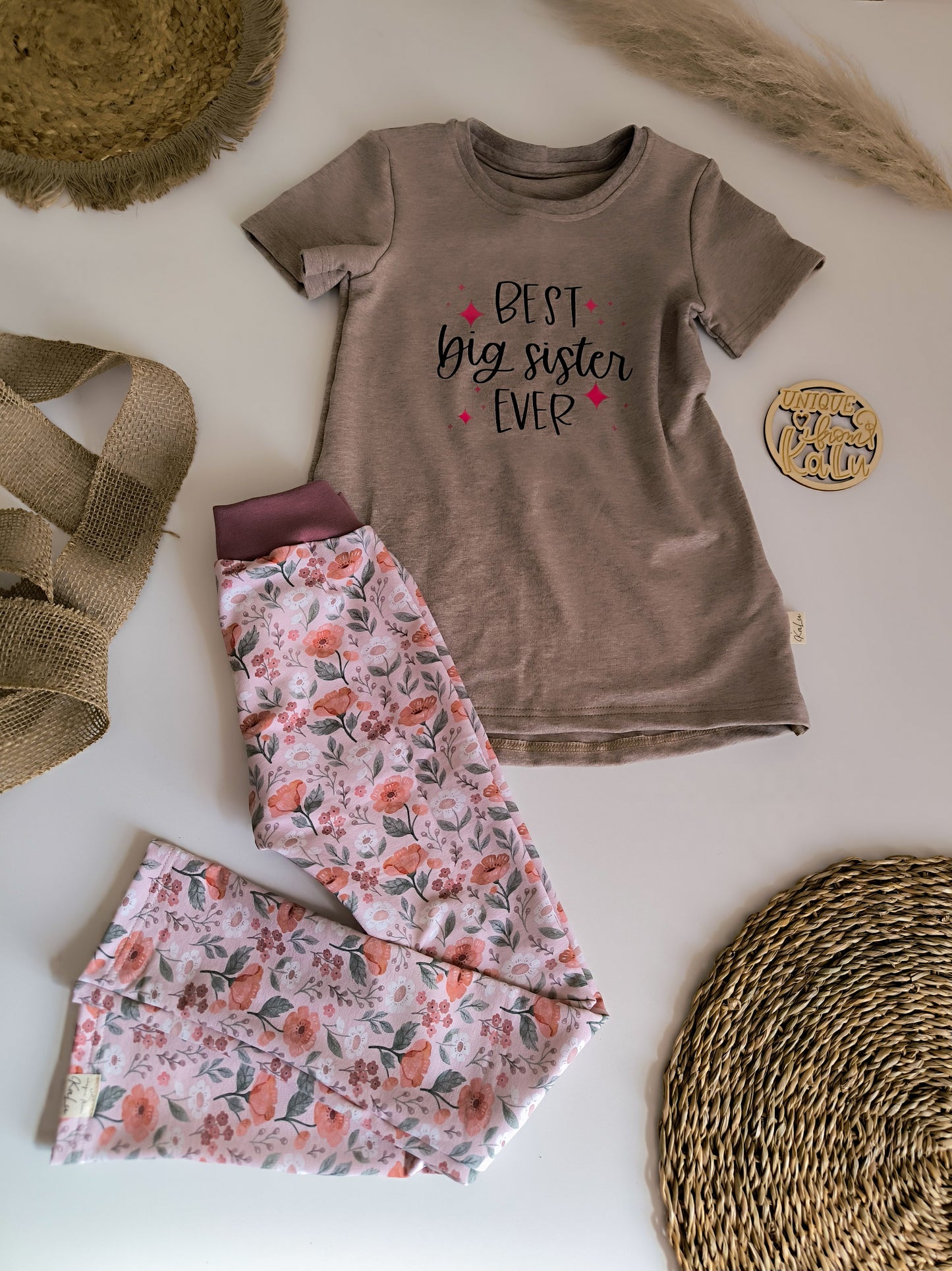 Set Statement T-Shirt und Leggings ab Gr. 62 - 140