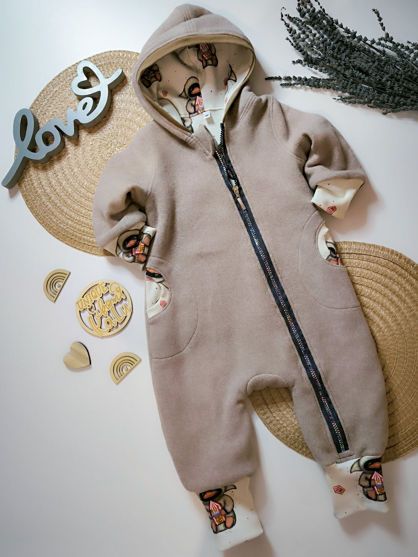 Fleece Overall ab Gr. 56