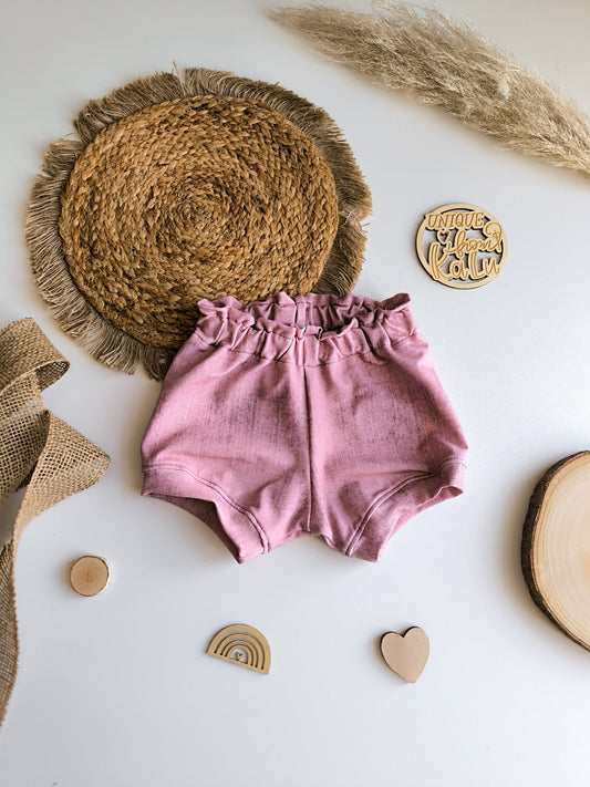 Kurze Mädchen Hose aus French Terry ab gr. 56 - 140