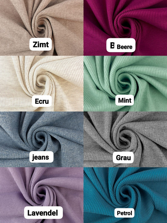 Rib Jersey Stoffe