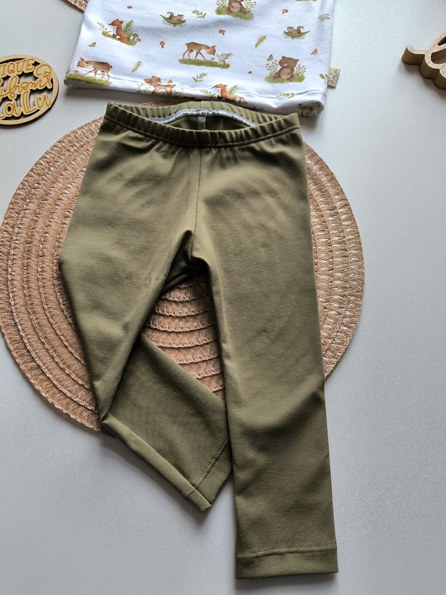 Set Outfit kurzes Shirt und Leggings ab Gr. 62