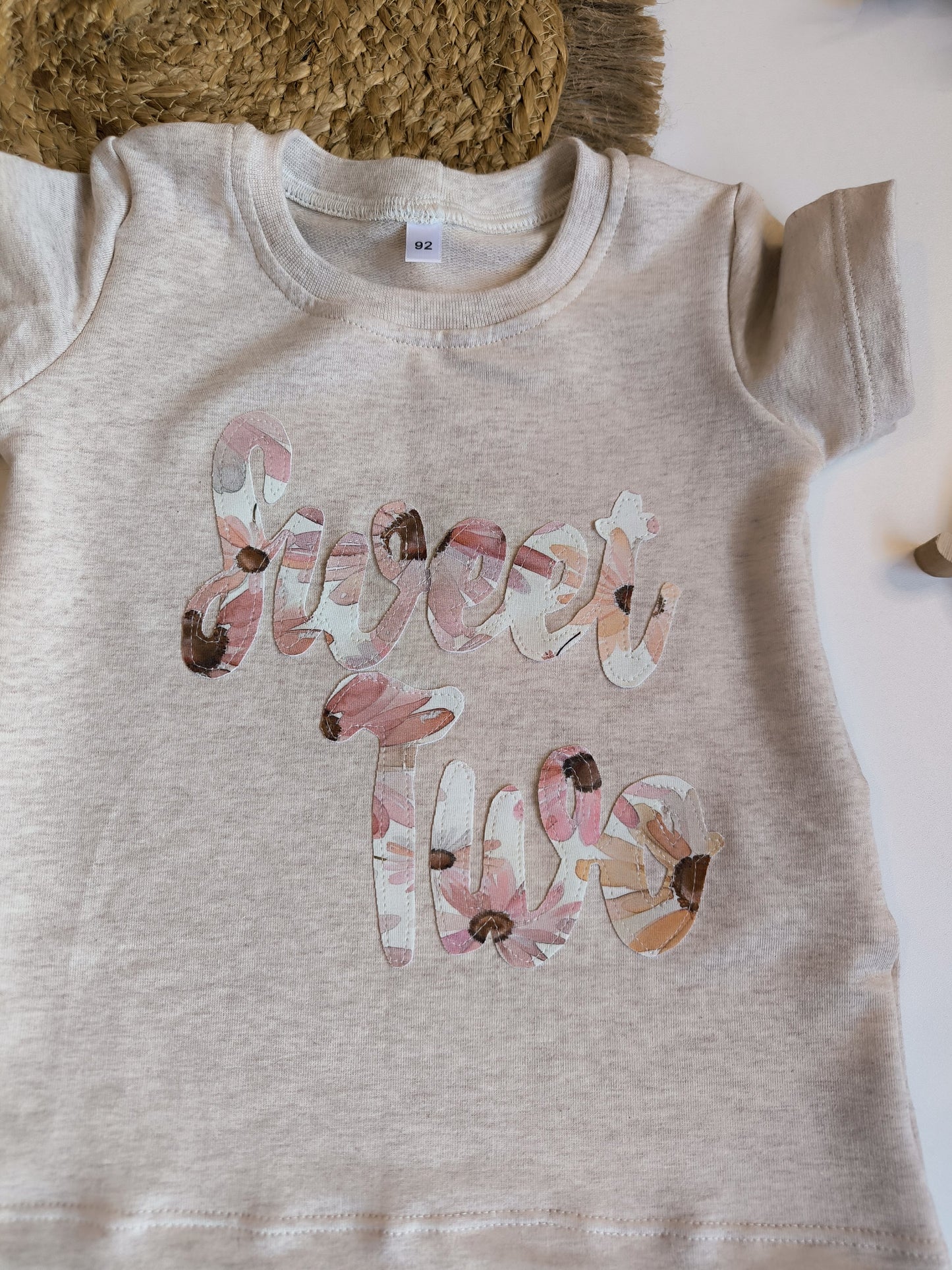 Geburtstagsshirt mit Applikation ab gr. 56 - 140