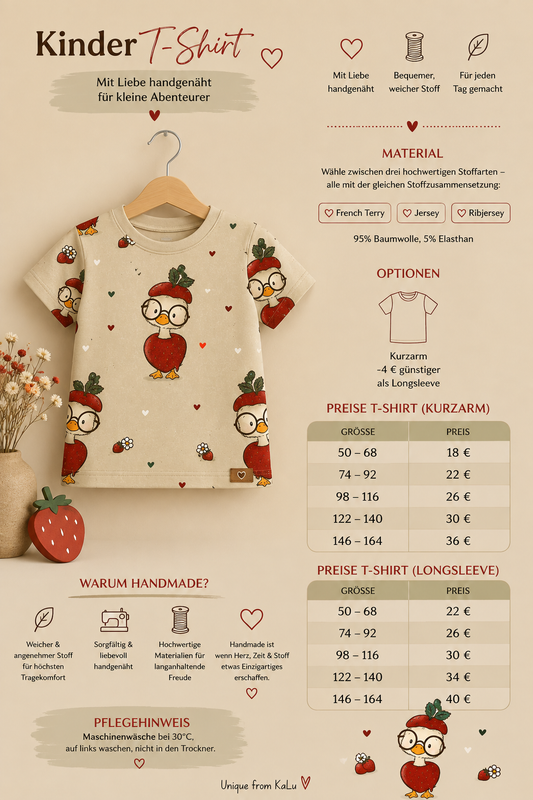 Erdbeergans Basic T - Shirt