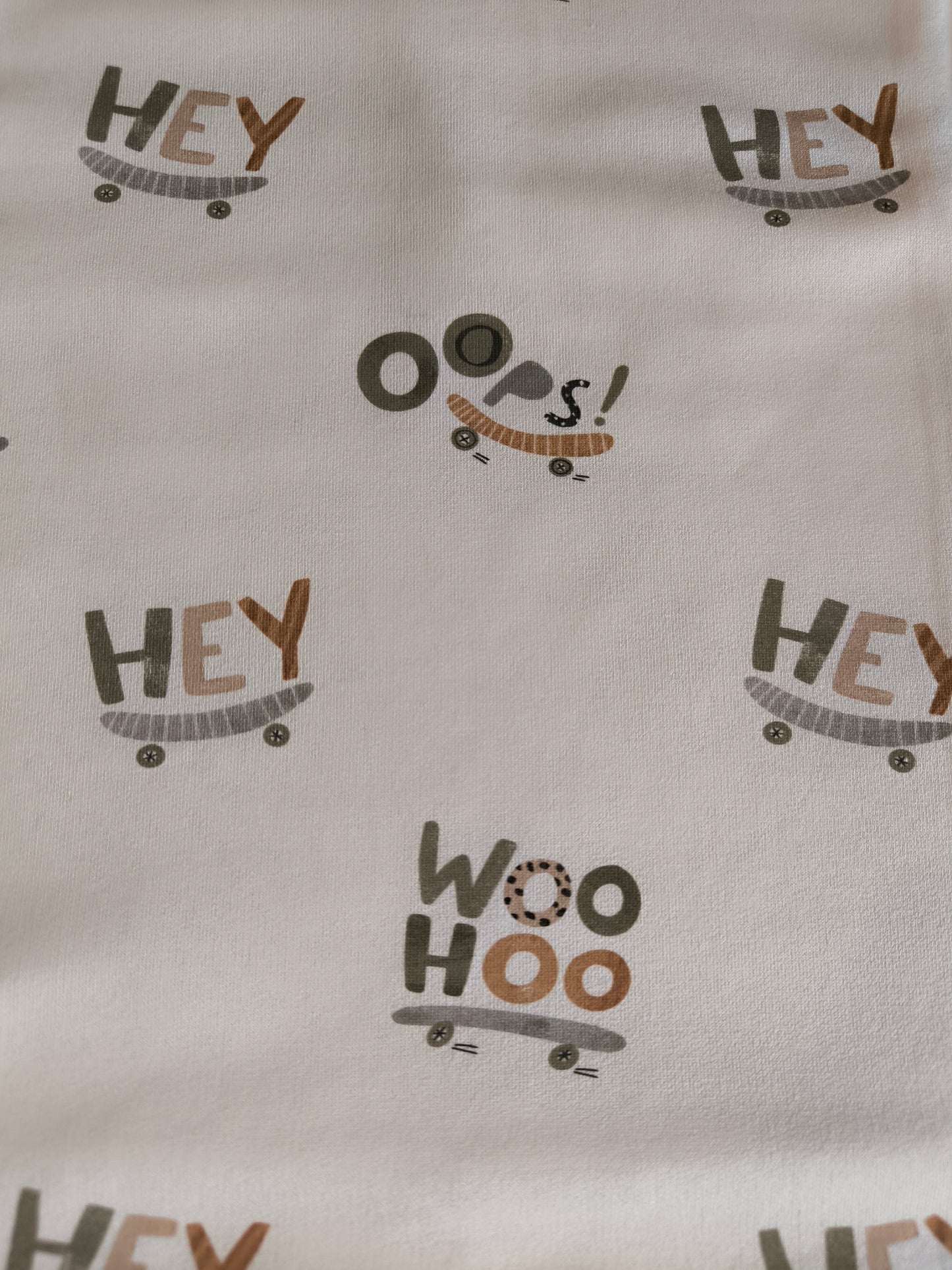 French Terry Hey Woo Hoo